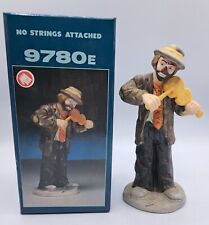 Emmett Kelly Jr Limited Edition Vintage Clown Playing Violin Figurine 9780e picture