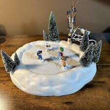 Dept 56 Department 56 Peanuts On Ice Animated Skating Rink Parts Only picture