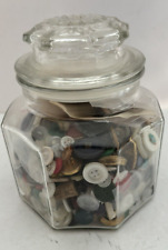 Large Button Lot in Vintage Jar - Miscellaneous Buttons picture