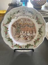Royal Doulton Brambly Hedge 8” Plate “The Entertainment” Midwinter Plates picture