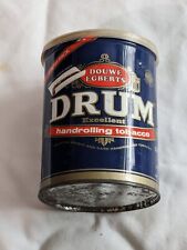 Vintage DOUWE EGBERTS Drum HANDROLLING Excellent TOBACCO Tin CAN w/ LID picture