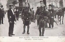 CPA 75 PARIS NOS ALLIES: SCOTCH SOLDIERS - OUR ALLIES: SCOTCH SOLDIERS 1919 picture