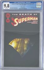 Death of Superman 30th Anniversary Special #1 Mattina Die Cut D.C. Comics CGC... picture