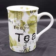 Konitz Germany Coffee Mug Cup Tea Design Green Leaves White picture