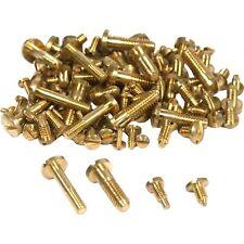 100 Assorted Screws for Clock Bell & Case Fittings picture