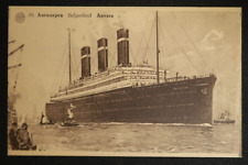 SS Begenland Anvers Antwerpen Postcard Steamship Albert A. Dohmen Image Boat picture