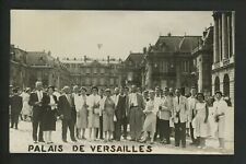 Real photo postcard RPPC Paris, France Versaille Palace picture