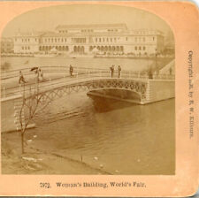 COLUMBIAN EXPOSITION, Women's Building, Chicago--Stereoview WF36 picture