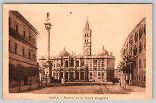 c1910s Italy ROME - Basilica of S, Maria Maggiore Antique Vintage Postcard picture