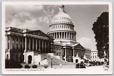 Washington DC Real Photo Postcard RPPC US Capitol picture