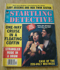 1980s Startling Detective Magazine Jul 83 Lady Arsenic murder police true crime picture