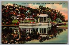 Concert Pavilion An Casion Roger Williams Park Providence Rhode Island Postcard picture