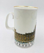 Harrod's Knightsbridge Mug, Made in England, Fine Bone China Gold Trim picture