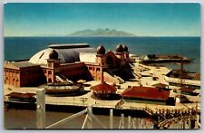 Saltair Utah's Oldest Playground Great Salt Lake Highway 40 Lowman Postcard picture