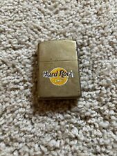 Vintage 1932-1989 Zippo Lighter Advertising Hard Rock Cafe San Diego Ca RARE picture