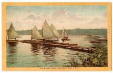 Minneapolis Minnesota c1940's sailboats on Lake Calhoun picture