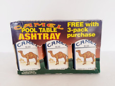 Vintage New With Box Joe Camel Lights Cigarettes Pool Table Ashtray W/Catalog picture