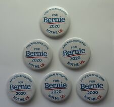 A Political Revolution is Coming Sanders Campaign Buttons Set of 6 SAME-802-ALL picture