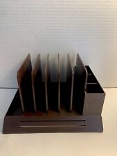 VTG Max Klein Co. Desk Organizer Letter Holder Mod Midcentury  Plastic Decor picture