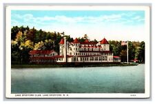 Postcard Lake Spafford New Hampshire Club House picture