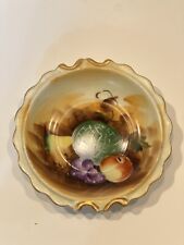 Vintage Enesco Japan Hand Painted Fruit  Ashtray  picture
