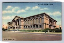 Chicago IL- Illinois, Art Institute, Antique, Vintage Postcard picture