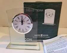 Howard Miller Medina Table Clock, beveled glass 645716 BRAND NEW IN BOX Mint Con picture