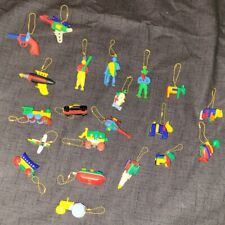 Vintage Plastic Keychain Puzzle Toys Collection LOT of 22 1950s-60’s Era picture