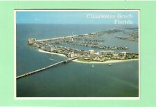 Florida - Clearwater Beach - Aerial Panoramic View - 4 x 6 - Unused Postcard picture