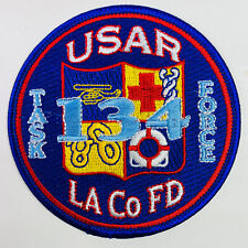 Los Angeles County Fire USAR 134 Urban Search & Rescue SAR California Patch J3 picture