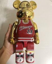 #23 Chicago Red Gold Action Figure Art ornament toy 400%Bearbrick Michael Jordan picture