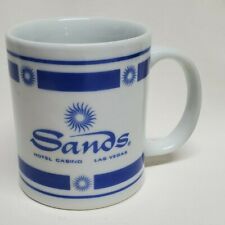 Sands Hotel Casino Las Vegas Coffee Cup Gaming Gambling Souvenir Vintage Mug VTG picture