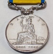 Vintage British Baltic Medal - 1854 Crimean War era picture