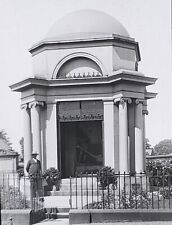 1912, Robert Burns Mausoleum, Dumfries, Scotland, Magic Lantern Glass Slide picture