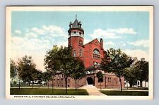 Carlisle PA-Pennsylvania, Bosler Hall, Dickinson College Vintage Postcard picture