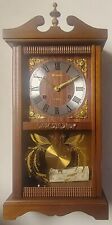 VINTAGE CARILLON 31 DAY WINDING WALL, STAND CLOCK WITH CHIMES, MADE IN KOREA. picture