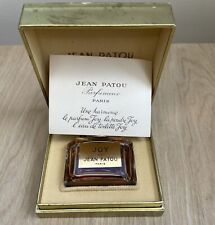 Vintage Joy De Jean Patou (No. 601) Sealed Bottle  Open Box Please See Photos picture