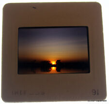 1970s Outback Australia NT Amazing Sunset Over Water 35mm Colour Slide Photo picture