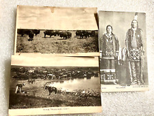 3 Vintage Postcards 101 Ranch Area c1907 picture