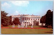 White House Washington DC Executive mansion United States VTG Chrome Postcard picture