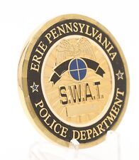 ERIE PENNSYLVANIA POLICE DEPARTMENT SWAT CHALLENGE COIN 009 picture