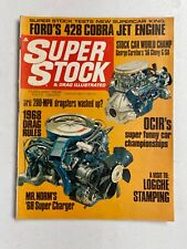 SUPER STOCK magazine, February 1968, 428 FORD, Mr. Norm’s Dodge Charger picture