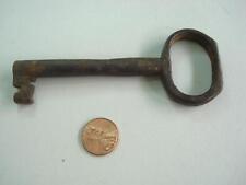 1700s ANTIQUE HUGE COLLECTABLE IRON GATE KEY - RARE picture