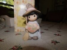 Enesco Precious Moments Witch Way do you Spell Love Figure in Box Excellent picture