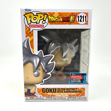 Funko Pop Dragon Ball Z Goku Ultra Instinct with Kamehameha #1211 2022 NYCC Fall picture
