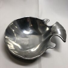 Wilton Pewter Columbia, PA  Fish Shaped Bowl by Bruce Fox Design picture