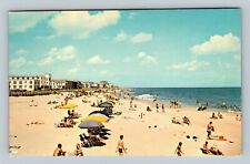 Virginia Beach VA, Resorts Swimming Sunbathing Vintage Virginia c1968 Postcard   picture