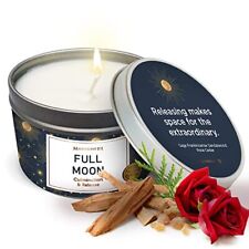 Magnificent 101 Long Lasting Full Moon Aromatherapy Candle With 6 oz, Rose  picture