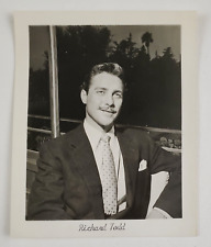 1950s Richard Todd British Actor War Hero Press Promo Photo Dam Busters picture