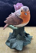 1994 Vintage Lenox European Robin Garden Bird Collection Fine Porcelain Figurine picture